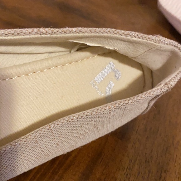 Report Silver Glitter Flats slip on 10 - Picture 8 of 9